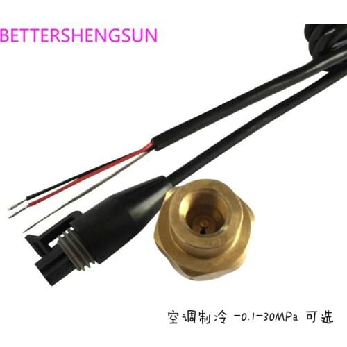 Pt1100 Cooler Air-Conditioner Pressure Transmitter Sensor-1-50kg-7/16 Internal Spiral 4-20mA-1-35