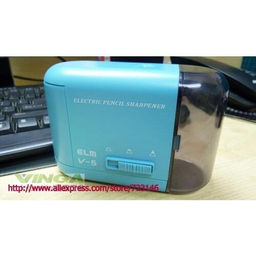 JAPAN electric pencil sharpener desktop crank sharpener, steel pencil sharpener, sharpening machine, school stationery ELM V-5