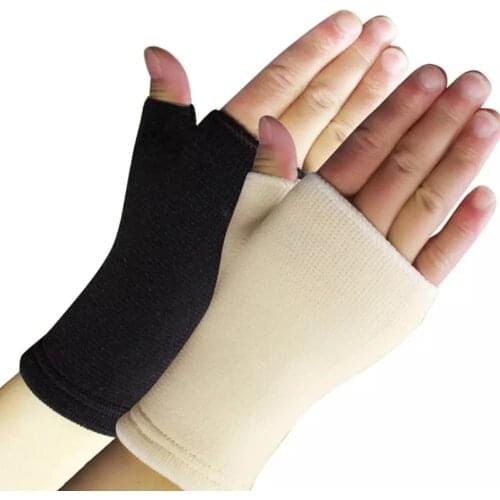 1pair Ultrathin Ventilate Wrist Guard Arthritis Brace Sleeve Support Glove Elastic Palm Hand Wrist Supports Sports Safety