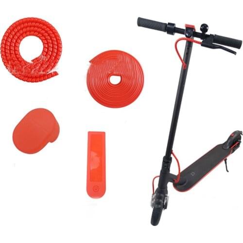 Scooter Protection Suit Fender Hook Scooter Line Protector Anti-Collision Strip for XIAOMI M365/PRO Electric Scooter Part