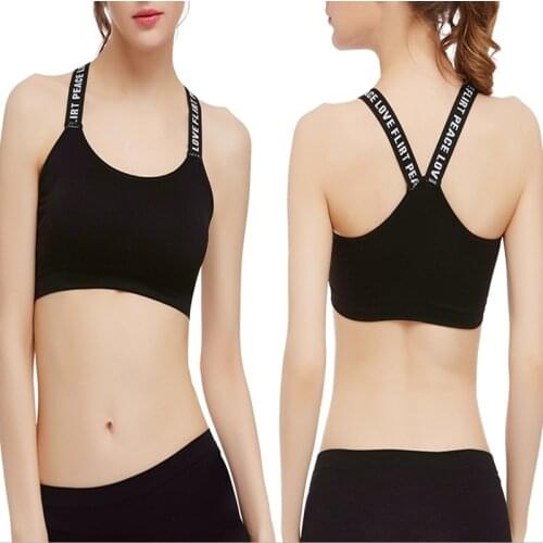 Womens Bras Yoga Bra Women Sport Top Cotton Sports Bra Running Shock-Proof Cotton Breathable Underwear For Female Bras