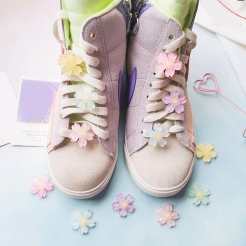 1pcs DIY Flowers Shoe Buckle Girls And Childrens DIY Shoes Accessories Trend Creative Shoelaces Decorative Shoes Accessories