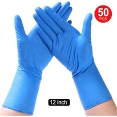 100 pièces gants Latex jetables gants de nettoyage universels multifonctionnels cuisine alimentaire cosmétique gants jetables