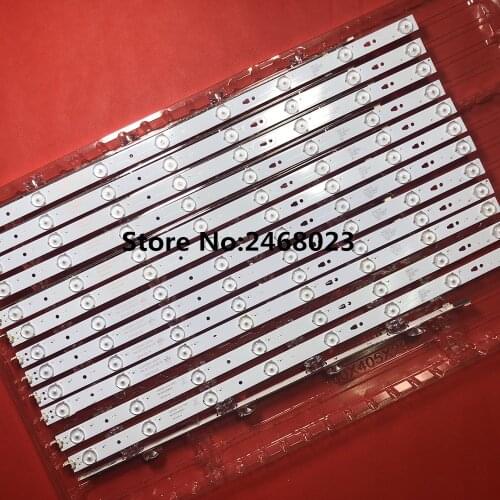 12PCS LED Backlight strip For Sky worth 55E6000 55E600E 55M5 Light Bar 5800-W55004-RP20 5800-W55004-LP20 Screen RDL500WY
