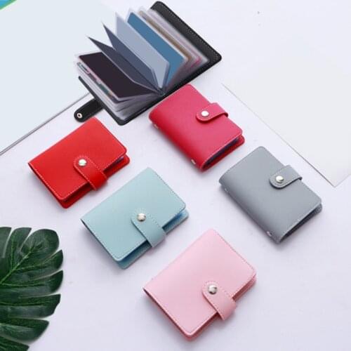 2021 New Korea Solid Color Card Package Slim Cute Multi Bus Packages Bank Card Set Stationery Office Supplies For Students