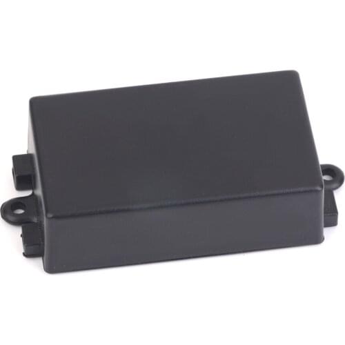 65 x 38 x 22mm Plastic Enclosure Terminal Box for Electronic Circuit Black
