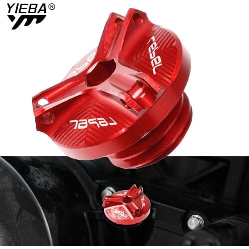 For Honda REBEL CMX 300 500 2017 2018 2019 REBEL500 CMX300 Motorcycle Accessories Aluminum Oil Filler Cap Plug cover REBEL LOGO