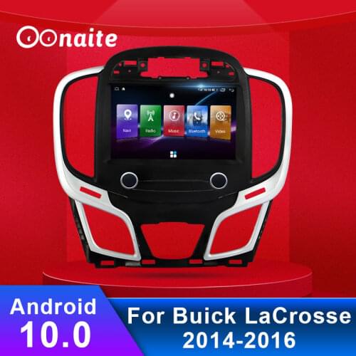 Oonaite 9 inch Android 10.0 Car Radio FM DVD Multimedia DSP Video BT Player GPS Smart Navigation For Buick LaCrosse 2014-2016