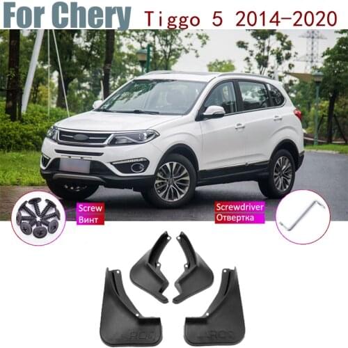 Fender Front Rear Mud Flaps Guard Splash Car Accessories Mudguards For Chery Tiggo 5 2014 2015 2016 2017 2018 2019 2020