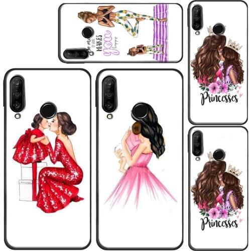 BABY SUPER MOM MUM MOTHER MAMA Case For Huawei P30 Pro P40 P20 Lite P Smart Z 2019 Mate 20 Lite Honor 8A 8X 9X 10i Cover