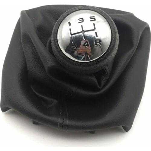 For Peugeot 301 307 308 407 3008 / Citroen C2 C4 Saxo XSARA Black 5 Speed Manual Stick Gear Shift Knob Lever Head Handball