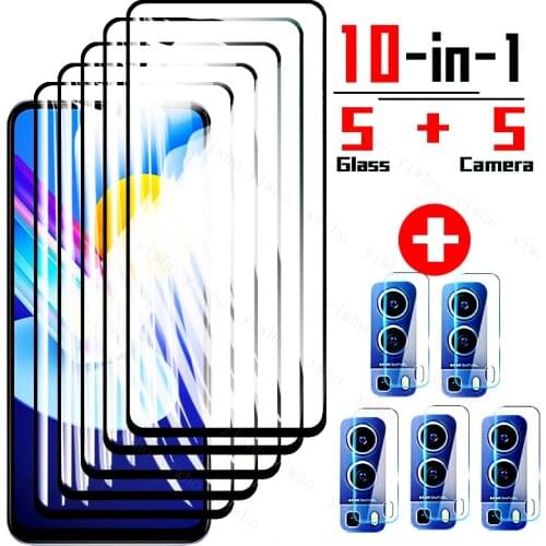 For Vivo Y72 y52 5G Glass Tempered Glass Transparent Phone Screen Film Lens Camera Protector Film For Y70 Y50 Y30 Y31 Y51 Y17