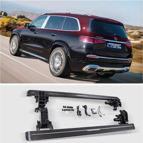 For Benz GL GLS X167 2020 2021 2022 Electric Automatic Running Boards Side Step Bar High Quality Motor Switch Pedals