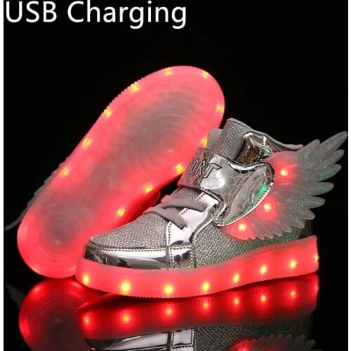 FEBMOFL Kids Glowing Shoes