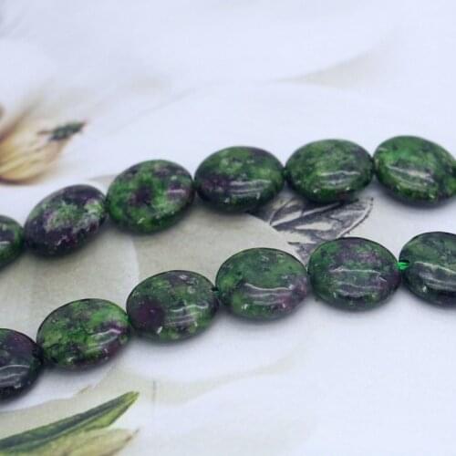 Hot selling ! Charming 12mm Green epidote Coin loose beads Fit Make DIY fashion boutique Necklace Jewelry Gift