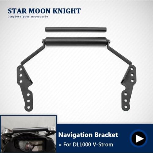 GPS Smart Phone Navigation Mount Mounting Bracket Adapter Holder For Suzuki DL 1000 V-Strom vstrom 1000 2017 2018 2019