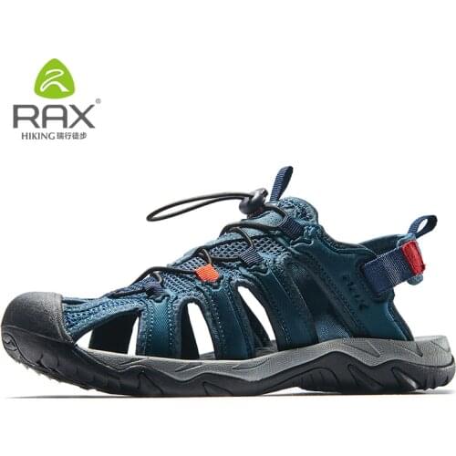 Rax Mens Hiking Shoes Breathable Lightweight Outdoor Sports Sandals Shoes Men Beach Sneakers Quick Drying Fishing Shoes Men 466