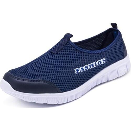 Women Sneakers Spring Autumn Breathable Mesh Light Flat Loafers Casual Shoes Women Fashion Outdoor Walking Shoes Plus Size 35-43