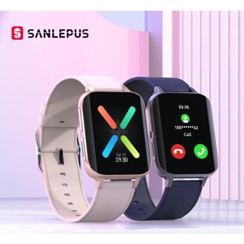 SANLEPUS 2021 New Smart Watch Men Women Make Call Watch Waterproof Smartwatch MP3 Player For OPPO Android iOS Xiaomi Huawei