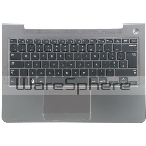New Original for Samsung NP530U3C NP530U3B NP535U3C Top Cover Palmrest Upper Case BA75-03712A Gray
