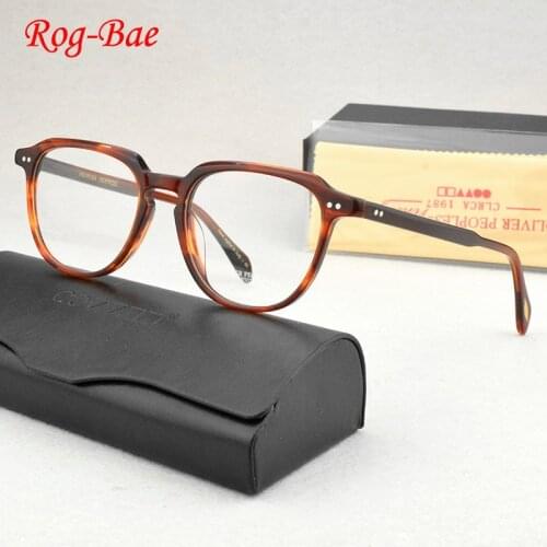 OV5409 eyeglasses Optical Glasses Frame Men Acetate Vintage eye glasses frames for women myopia computer Retro Spectacles Nerd