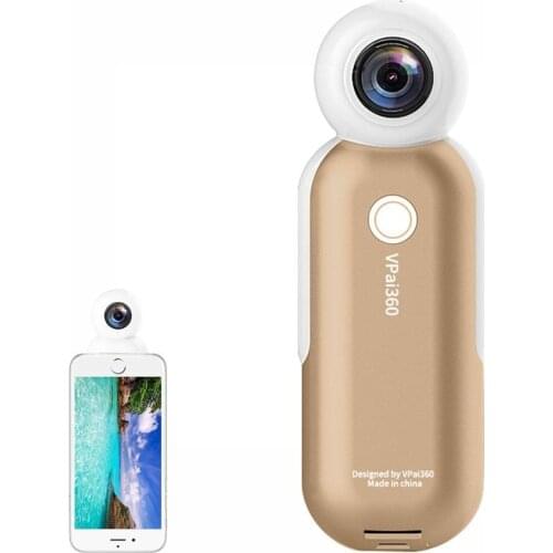 High definition 720 degree panoramic VR protable video camera for ios system