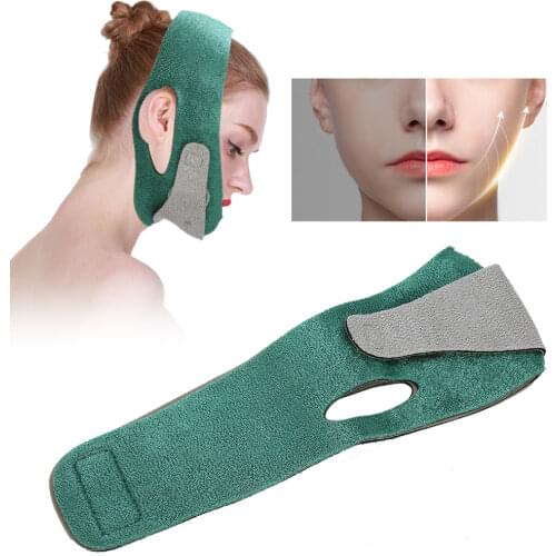 Slimming Face Shield Belt V Shape Face Lifting Tightening Correction Bandage Shaper Double Chin Face Lift Band Massage Slimmer