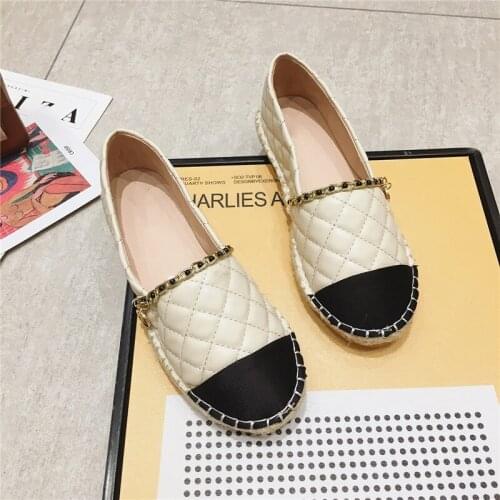 Autumn New Fisherman Shoes Fashion Women Flats Casual Loafers Round Toe Women Shoes Comfortable Mules Shoes Womens Flat Shoes