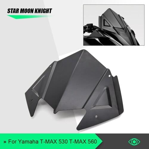 For Yamaha T-MAX 530 560 TMAX530 T MAX 2017-2020 Motorcycle Windshield Windscreen Cover Aluminum Alloy Wind Shield Deflectore