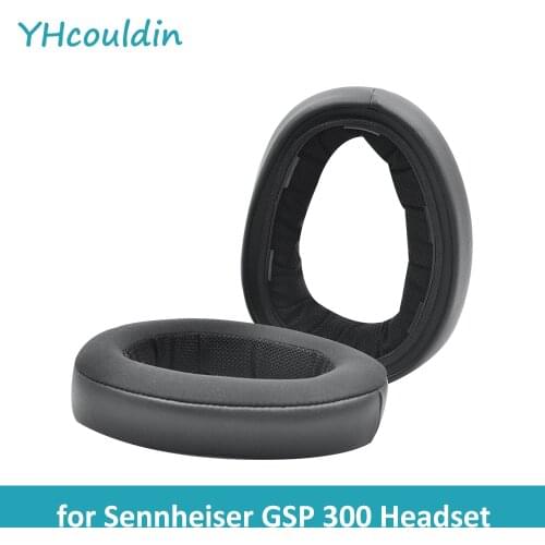 YHcouldin Replacement Ear Pads Suitable for Sennheiser GSP 300 Gaming Headset Ear Cushions Cover GSP300 Headphones Earpads Black