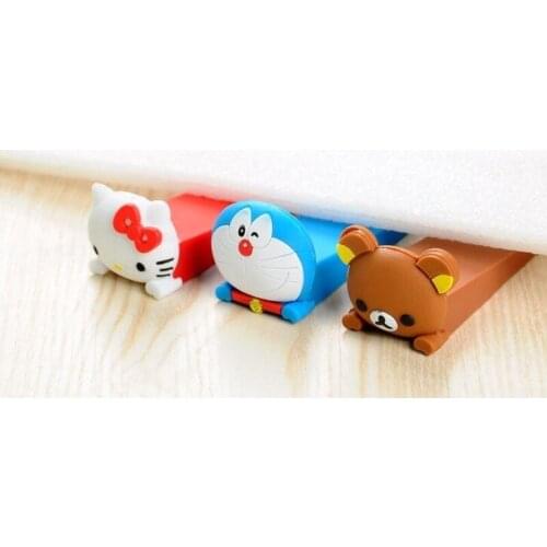 Infant Door Stop Stoppers slamming prevent finger injure Children Baby Safety Gate Doorway Kids Rubber Guard protection Lock