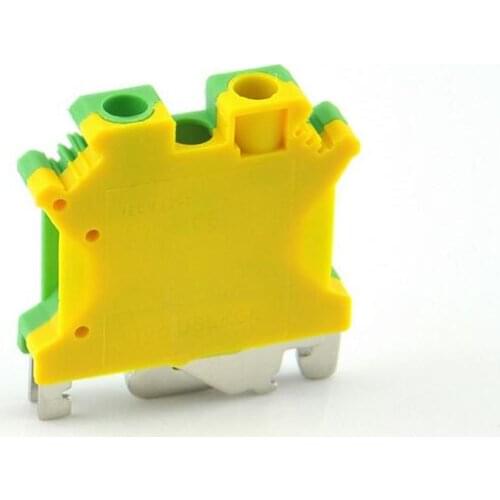 10pcs 50PCS USLKG-6 Earthing terminal Wiring row Terminal blocks Connector USLKG6