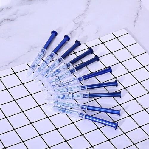 5Pcs Teeth Whitening 44% Peroxide Dental Bleaching System Oral Gel Kit Tooth Whitener Gel Teeth Gel Tooth Whitening Products