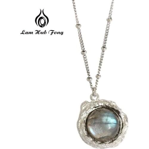 925 Sterling Silver Necklace with Balls Single Pendant Necklace For Women Summer Fashion Silver 925 Jewelry