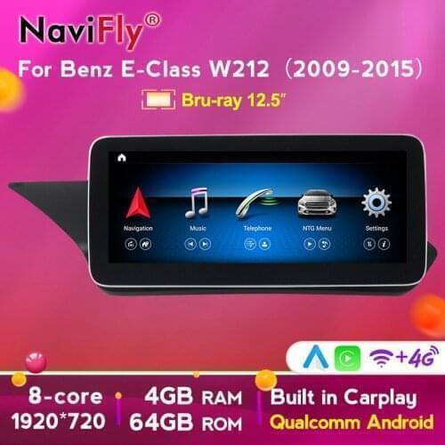 HD Android 10 Octa core 4G+64G AUTO 4G LTE For Mercedes benz E Klasse W212 E200 E230 E260 E300 S212 Car Multimedia Radio Player