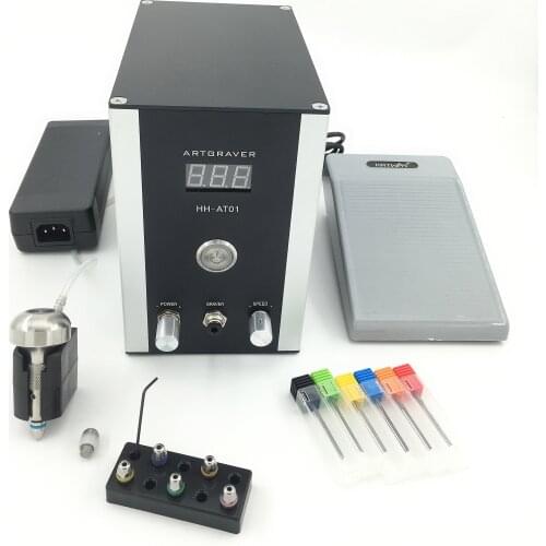Free shipping Graver Machine Engraving Tools jewelry pneumatic gravering equipment air compressor HH-AT01 accessory