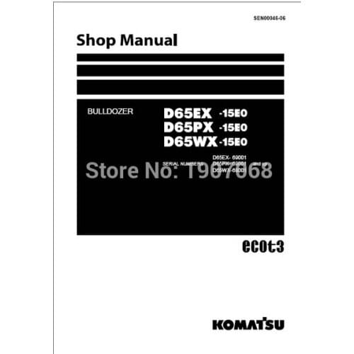 Komatsu Bulldozers \Bulldozers \Dump Trucks\ Wheel Loaders Workshop Manual 2015