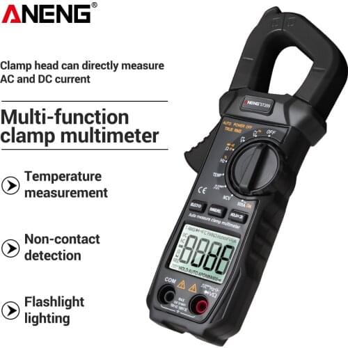 ANENG Digital Multimeter ST-209 AC/DC Pliers Ammeter High Precision Capacitance Voltage Meter Ohm Hz Tester Car Repair Tool