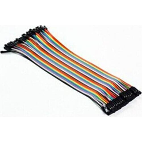 YYT 40P DuPont line colour double head 1P plastic shell length 20CM female to female