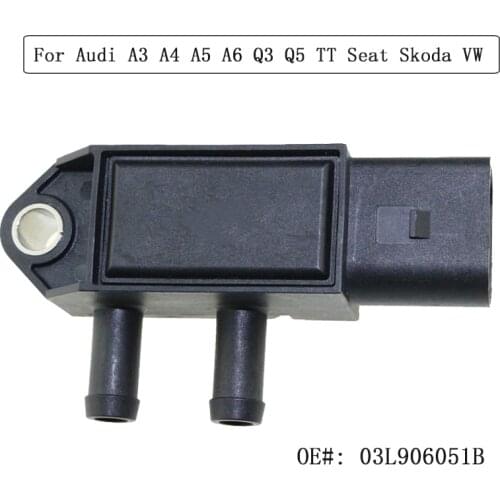 03L906051B Pressure Sensor for Audi A3 A4 A5 Q6 Q3 Q5 TT Roadster Seat Skoda Octavia Superb VW Beetle Crafter Golf Jetta Passat
