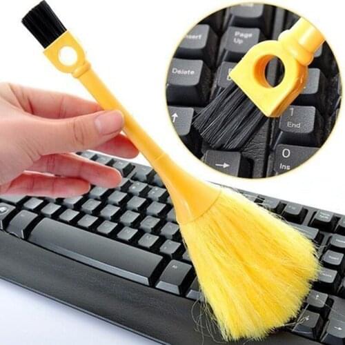 Multifunction Computer Cleaner Window Cleaning Brush Groove Keyboard Nook Cranny Dust Shovel Track Home Kitchen Tools