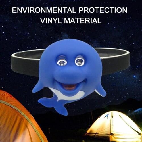 Animal Headlamp Novelty Cartoon Animal Led Toys Portable Lamp Cute Children Panda Heads Tools Outdoor Headlights E6Z2