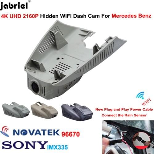 New 4K Wifi Car Dvr Camera for Mercedes Benz E Class w212 w213 For Benz C Class w205 s205 GLC x253 CLS w219 glc 200 220d 260 300