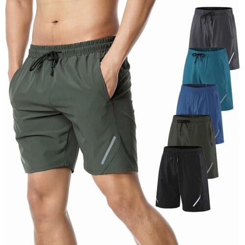 New Mens Running Shorts Gym Sportswear Fitness Workout Scanties Pants For Male Sport Tennis Basketball Soccer Training Knickers