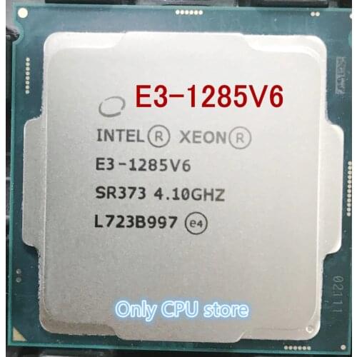 Original Intel Xeon Processor E3-1285V6 E3-1285 V6 Quad-Core Processor LGA1151 CPU E3 1285 V6