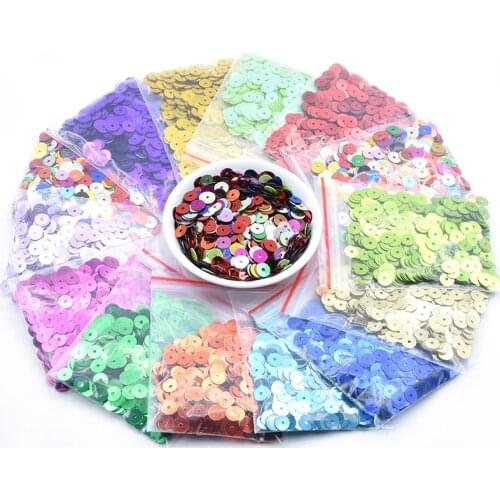 3000Pcs Paillette 3mm Flat Round PVC Loose Sequins Sewing Craft Wedding Decoration Clothes Garment Dress Shoe Caps DIY Accessory