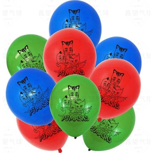 PJ Masks Latex Balloons