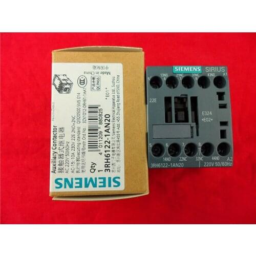 1pc Siemens 3RH6122-1AN20 AC220V Intermediate relay free shipping