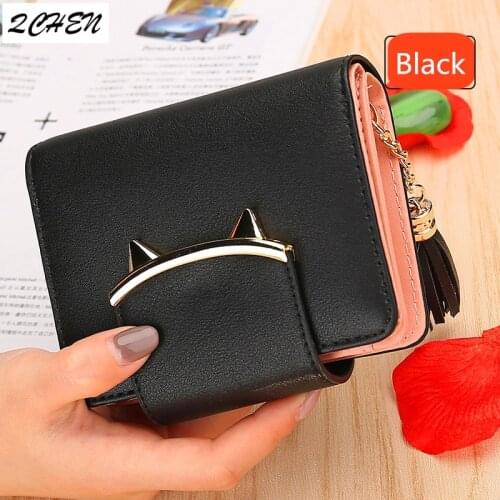 QCHEN Women's Wallets Made Of Leatherette