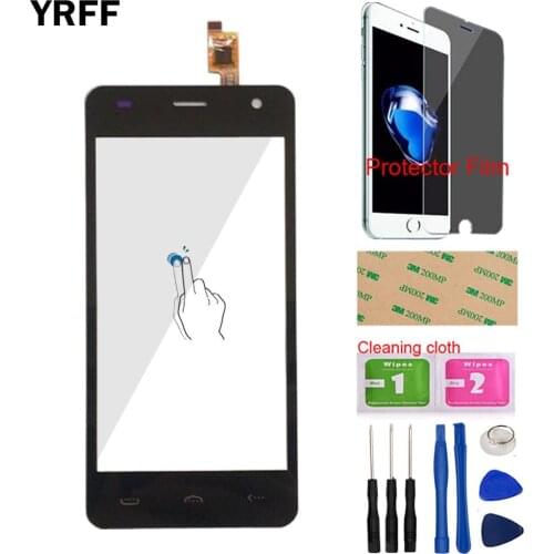 Touch Screen For Homtom HT26 Touch Screen Lens Sensor Touch Panel Mobile Phone Tools 4.5'' For Homtom HT26 Tools Protector Film